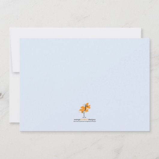 Invitation à la douche de bébé garçon de race (Dos)