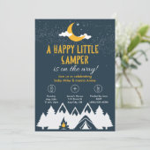 Invitation à la douche de camping (Debout devant)