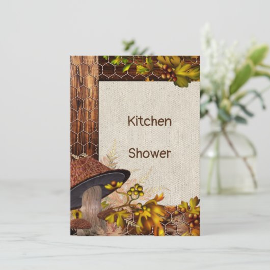 Invitation à la douche de cuisine (Debout devant)