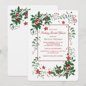 Invitation à la douche de décembre (Devant / Derrière)