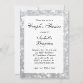 Invitation à la douche de Hollywood Glam Couple (Dos)