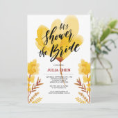 Invitation à la Douche de la Mariée (Debout devant)