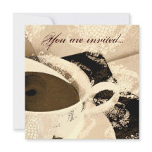 Invitation à la douche de la mariée pour le thé