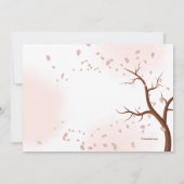 Invitation à la Douche de l'Amour qui Tombe (Dos)