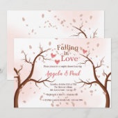 Invitation à la Douche de l'Amour qui Tombe (Devant / Derrière)