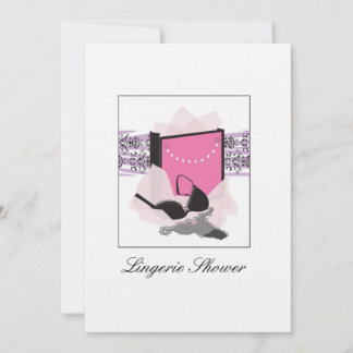 Invitation à la douche de Lingerie