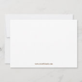 Invitation à la douche de mariage de plage (Dos)