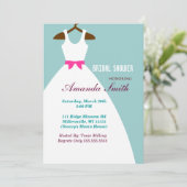 Invitation à la douche de mariée (Debout devant)