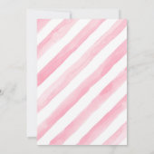 Invitation à la douche de mariée chapeau de Derby (Dos)