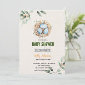 Invitation à la douche de nid d'oiseau (Debout devant)