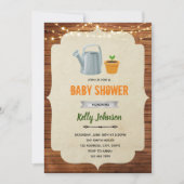 Invitation à la douche de petite pousse (Devant)