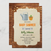 Invitation à la douche de petite pousse (Devant / Derrière)