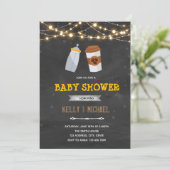 Invitation à la douche de préparation du café (Debout devant)