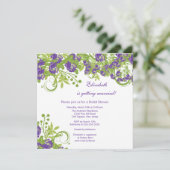 Invitation à la douche de printemps de la marée vi (Debout devant)