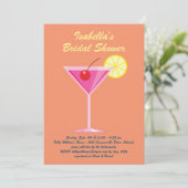 Invitation à la douche d'été d'Orange (Debout devant)