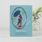 Invitation à la douche du couple (Debout devant)