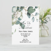 INVITATION À LA DOUCHE ÉCOLOGIQUE EUCALYPTUS (Debout devant)