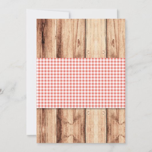 Invitation à la douche nuptiale (Dos)