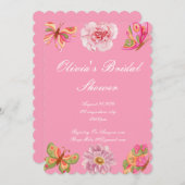 invitation à la douche nuptiale (Devant / Derrière)