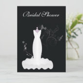 Invitation à la douche nuptiale (Debout devant)