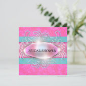 Invitation à la douche nuptiale (Debout devant)