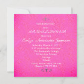 Invitation à la douche nuptiale (Dos)