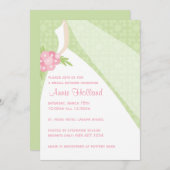 Invitation à la douche nuptiale (Devant / Derrière)