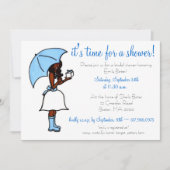 Invitation à la douche nuptiale (Devant)