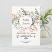 Invitation à la douche nuptiale (Debout devant)