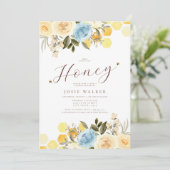 Invitation à la douche nuptiale (Debout devant)