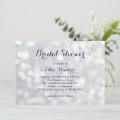 Invitation à la douche nuptiale (Debout devant)