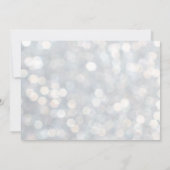 Invitation à la douche nuptiale (Dos)