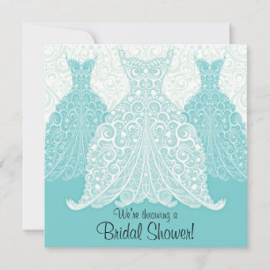 Invitation à la douche nuptiale