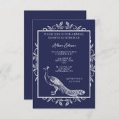 Invitation à la douche nuptiale (Devant / Derrière)