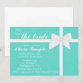 Invitation à la douche nuptiale (Devant / Derrière)