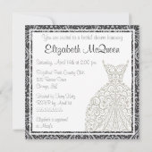 Invitation à la douche nuptiale (Dos)