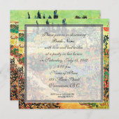 Invitation à la douche nuptiale (Devant / Derrière)