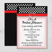 Invitation à la douche nuptiale (Devant / Derrière)