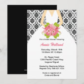 Invitation à la douche nuptiale (Devant / Derrière)