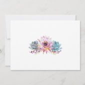 Invitation à la douche nuptiale (Dos)