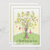 Invitation à la douche nuptiale (Devant / Derrière)