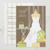 Invitation à la douche nuptiale (Devant / Derrière)