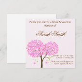 Invitation à la douche nuptiale (Devant / Derrière)