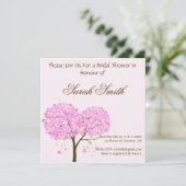 Invitation à la douche nuptiale (Debout devant)