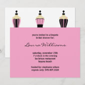 Invitation à la douche nuptiale (Devant / Derrière)