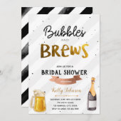 Invitation à la douche nuptiale (Devant / Derrière)