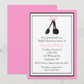 Invitation à la douche nuptiale (Devant / Derrière)