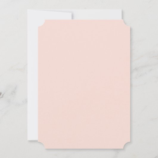 Invitation à la douche nuptiale à fleurs blanches (Dos)