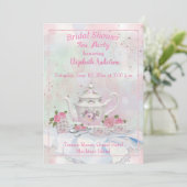 Invitation à la douche nuptiale à haute teneur en  (Debout devant)