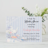 Invitation à la douche nuptiale à haute teneur en (Debout devant)